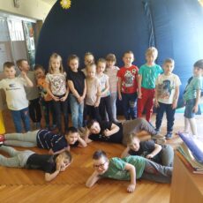 Mobilne Planetarium w przedszkolu