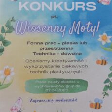KONKURS! – „WIOSENNY MOTYL”