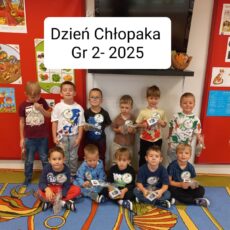 Dzień chłopaka w grupie 2