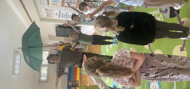 Zajęcia logopedyczne w grupie 4 w ramach projektu „ Alfabet logopedyczny” !